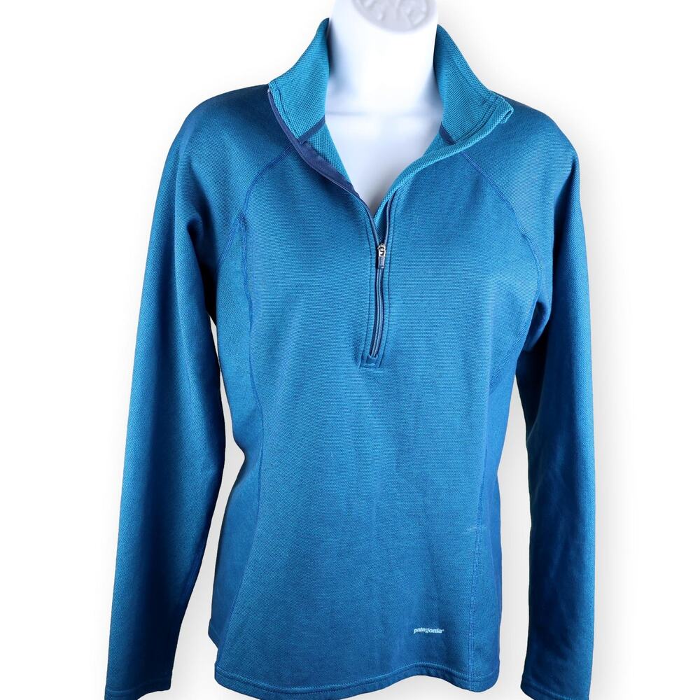 Patagonia Blue Quarter-Zip Sweatshirt